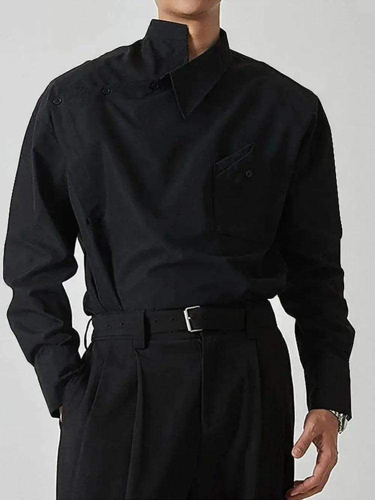 Men's Long Sleeve Collared Shirts