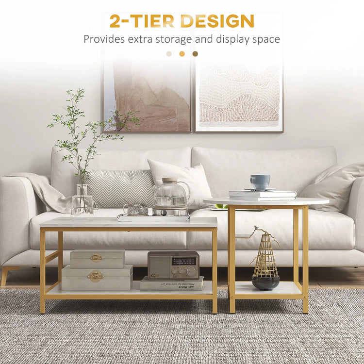 Coffee Tables Set of 2 CJ