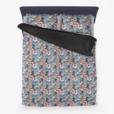 3D Floral Pattern Microfiber Duvet Cover in Many Sizes Printy6