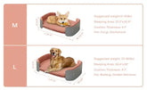 Scandinavian Style Pet Couch Bed, Pet Sofa For Cats and Dogs The Aurora Touch