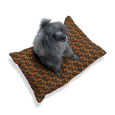 Cozy Floral Pet Bed, Autumn Inspired Dog & Cat Bed Printify