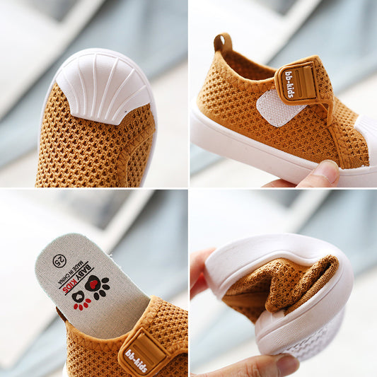 Girls & Boys Casual Shoes Spring Infant Toddler Comfortable Non-Slip Baby Sneakers