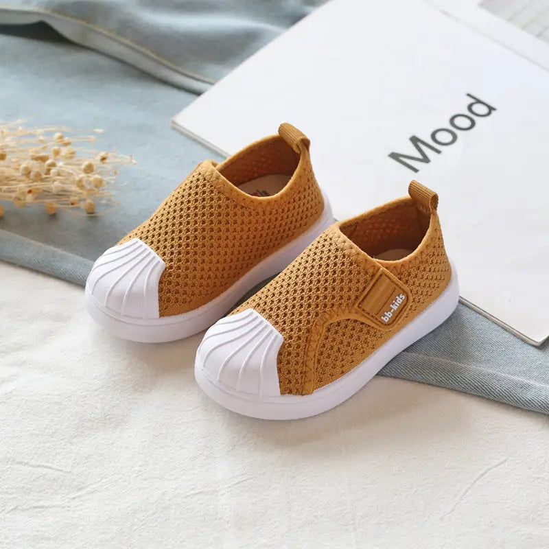Girls & Boys Casual Shoes Spring Infant Toddler Comfortable Non-Slip Baby Sneakers CJ