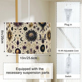 Celestial Design Drum Chandelier - The Aurora Touch