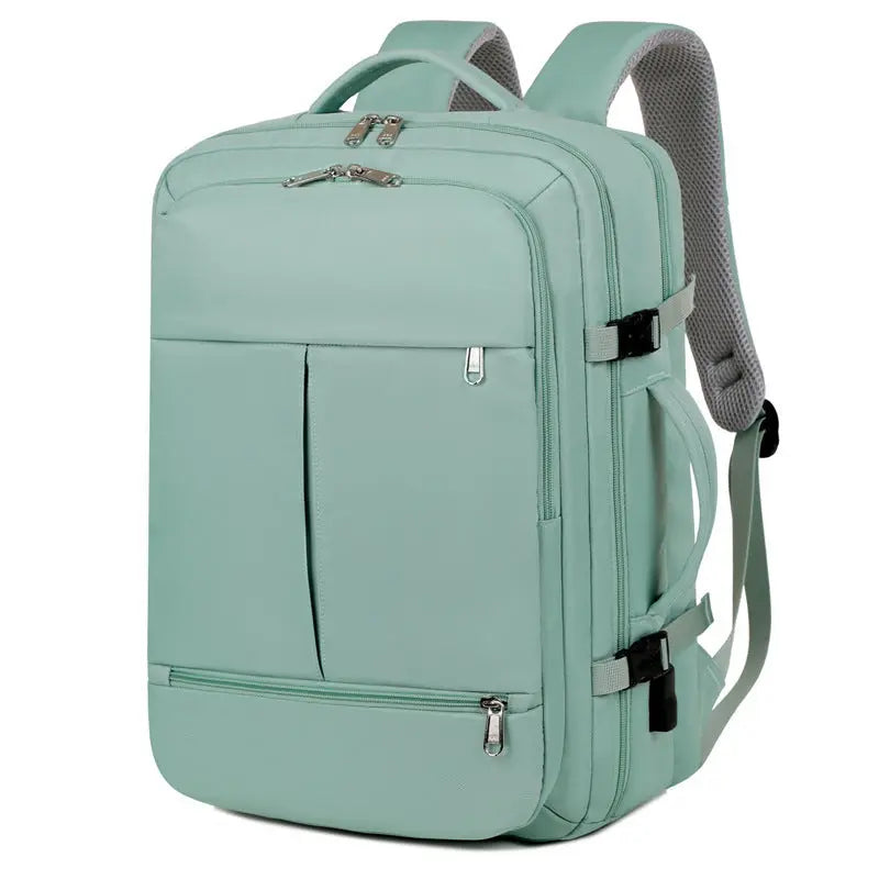 Large Capacity Backpack For Women Men Multiple Pockets And Zippers Versatile Computer Bags Business Travel Backpack The Aurora Touch