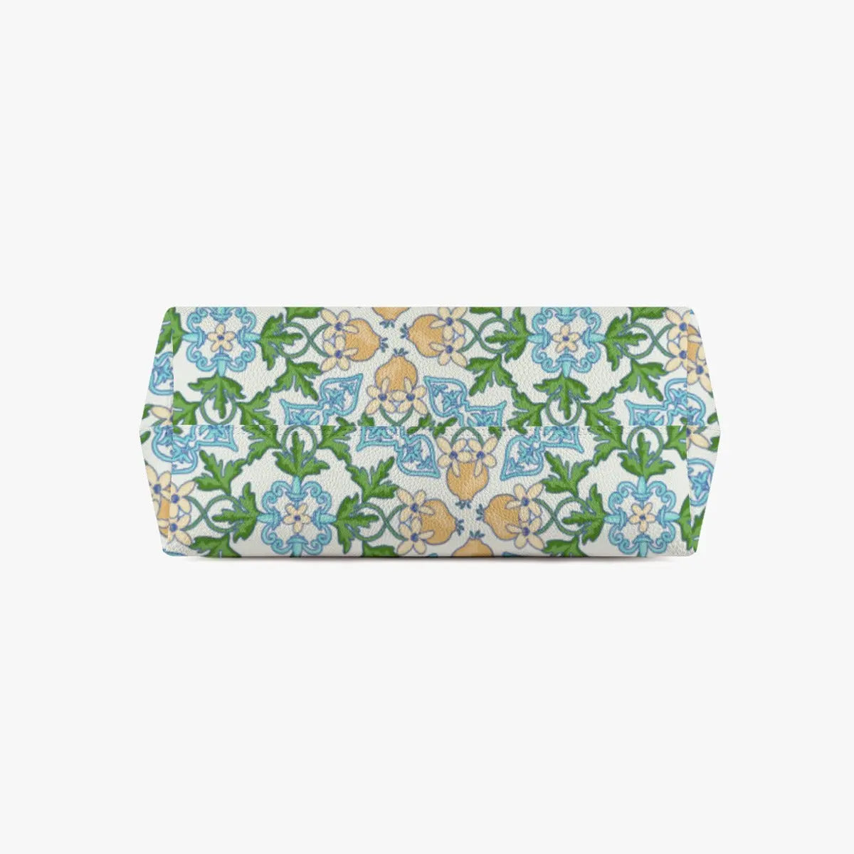 High Quality Floral All Over Pattern Stylish Vegan Leather Tote Bag Yoycol