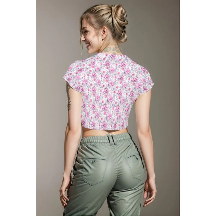 Floral All-Over Print Pattern Women&