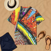 Vibrant Retro All-Over Print Men&