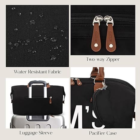 Weekender Bag For Women, Travel Duffel Bag For Women, Mom Bag