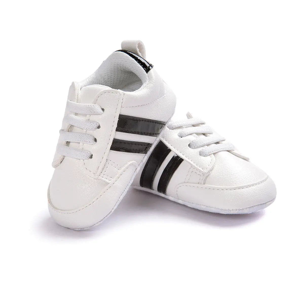 Baby Boy Girl Moccasins Shoes Infant Vegan Leather Non-Slip Soft Newborn Sneakers The Aurora Touch