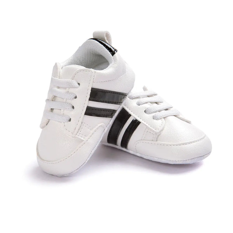 Baby Boy Girl Moccasins Shoes Infant Vegan Leather Non-Slip Soft Newborn Sneakers The Aurora Touch