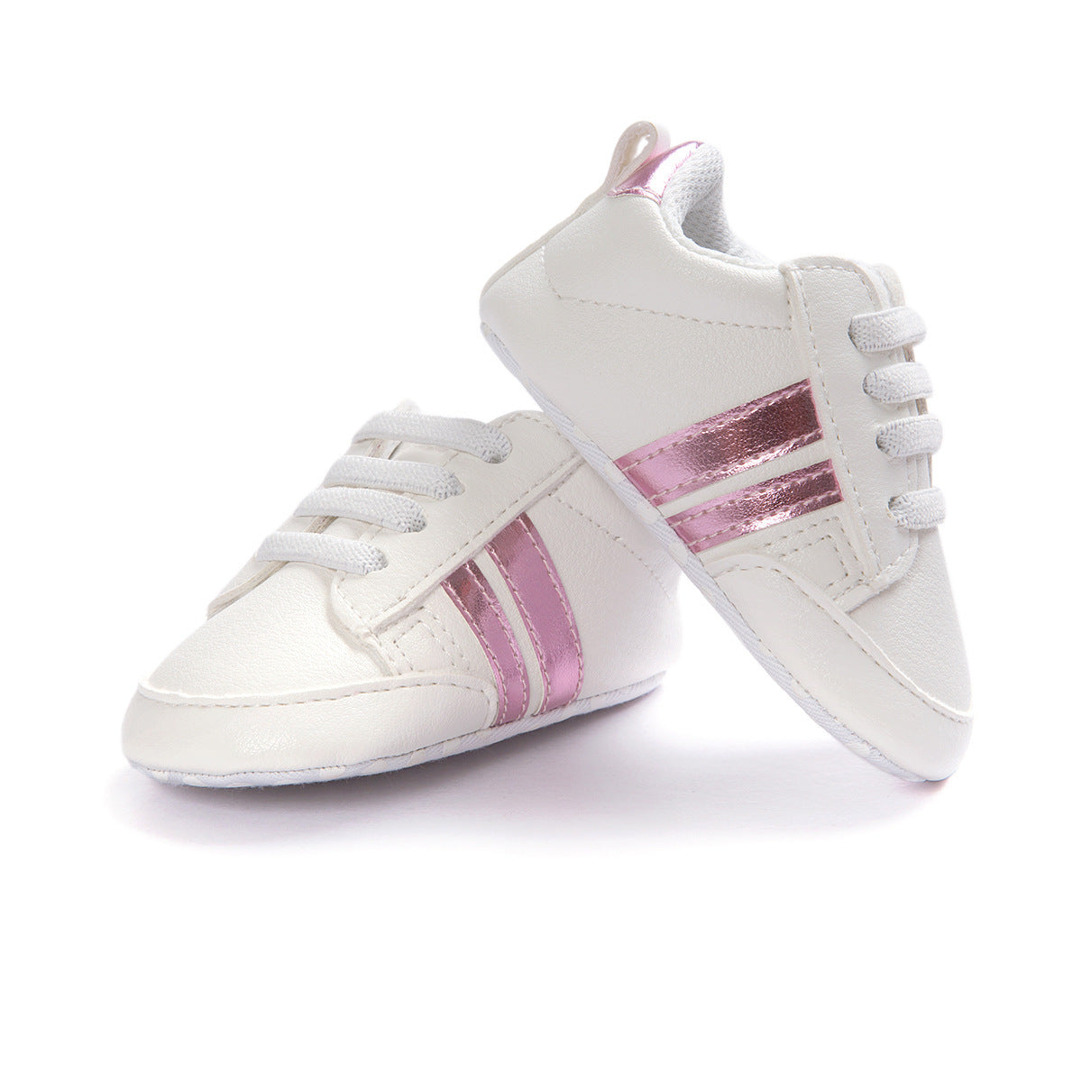 Baby Boy Girl Moccasins Shoes Infant Vegan Leather Non-Slip Soft Newborn Sneakers