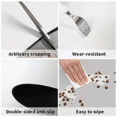 Vegan Leather Waterproof Pet Food Mat - The Aurora Touch
