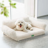 Orthopedic Dog Bed For Small Or Medium Dogs - 34.6 Inches Foam Sofa With Removable Washable Cover & Non-Slip Bottom The Aurora Touch