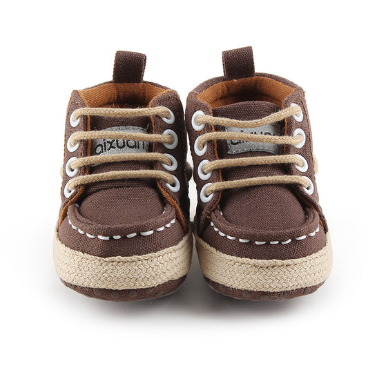 Jacket Jeans Jobon, fashionable baby shoes, Canvas Toddler Shoes