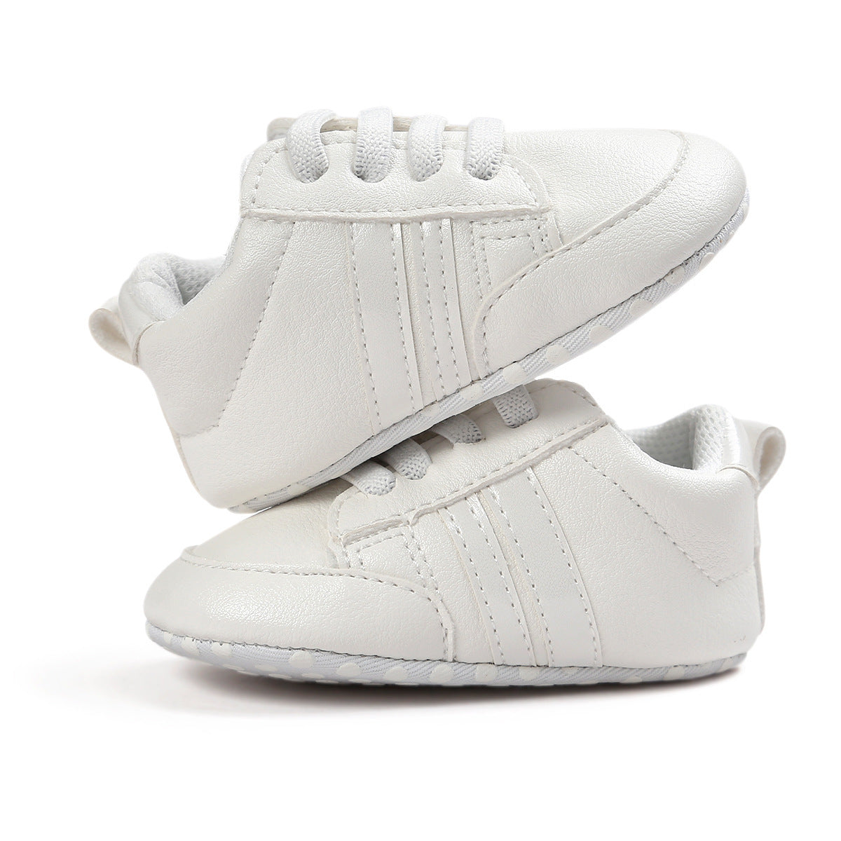 Baby Boy Girl Moccasins Shoes Infant Vegan Leather Non-Slip Soft Newborn Sneakers