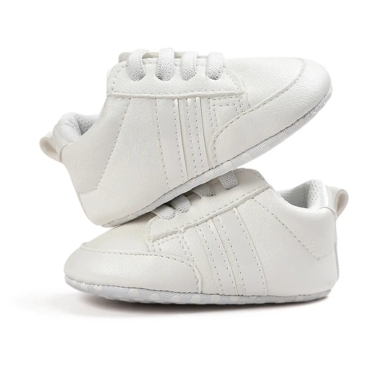 Baby Boy Girl Moccasins Shoes Infant Vegan Leather Non-Slip Soft Newborn Sneakers The Aurora Touch