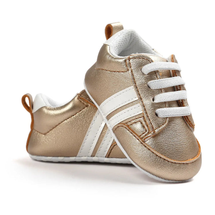 Baby Boy Girl Moccasins Shoes Infant Vegan Leather Non-Slip Soft Newborn Sneakers The Aurora Touch