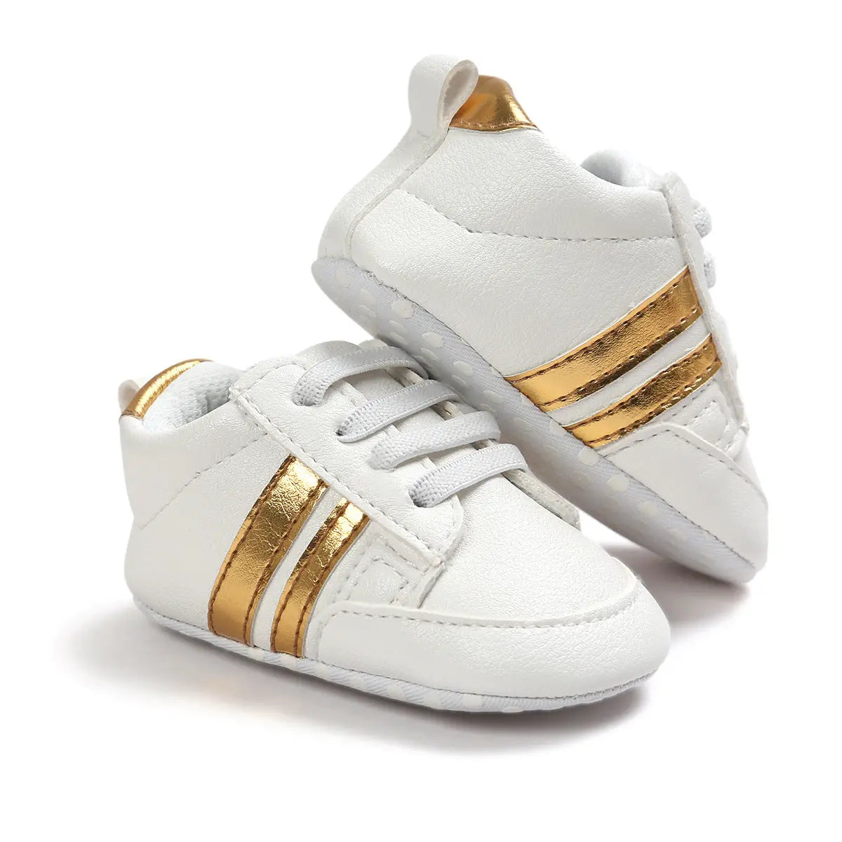 Baby Boy Girl Moccasins Shoes Infant Vegan Leather Non-Slip Soft Newborn Sneakers The Aurora Touch