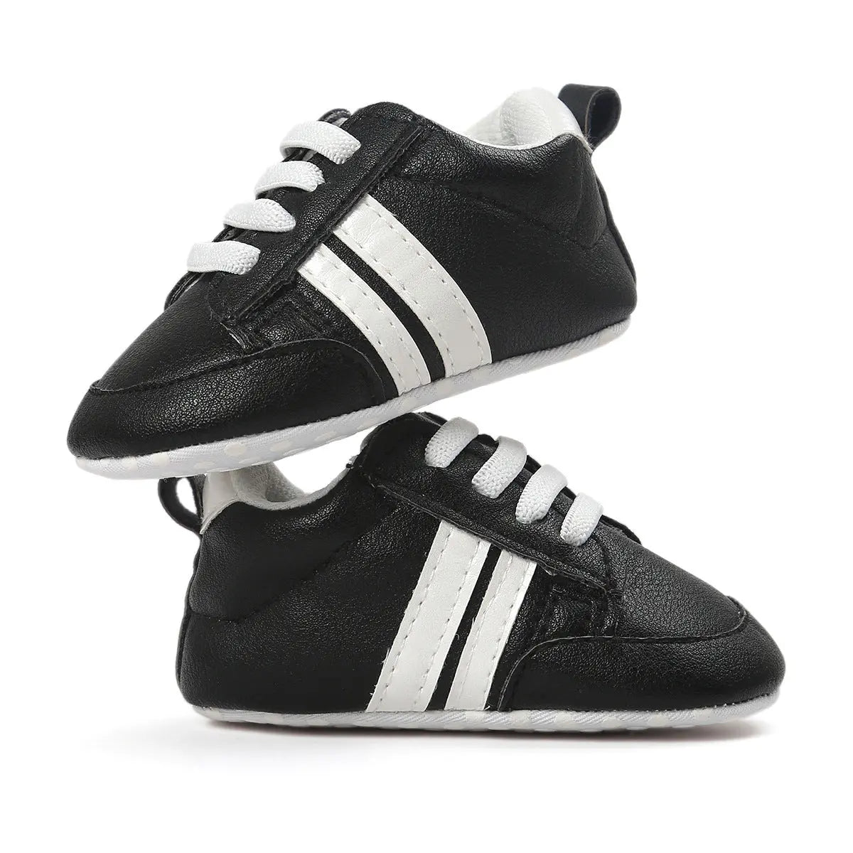 Baby Boy Girl Moccasins Shoes Infant Vegan Leather Non-Slip Soft Newborn Sneakers The Aurora Touch