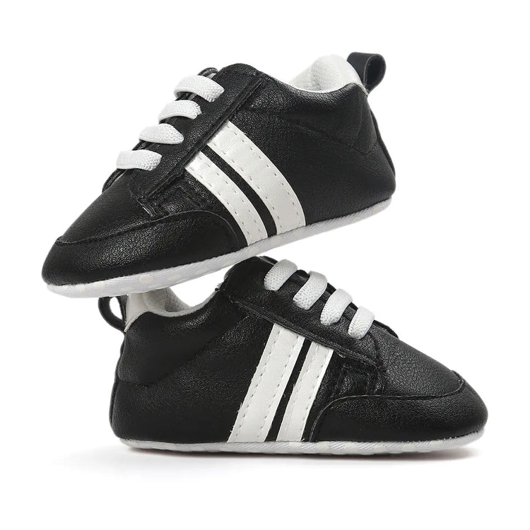 Baby Boy Girl Moccasins Shoes Infant Vegan Leather Non-Slip Soft Newborn Sneakers The Aurora Touch
