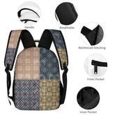 Three piece designer bag set combination - The Aurora Touch