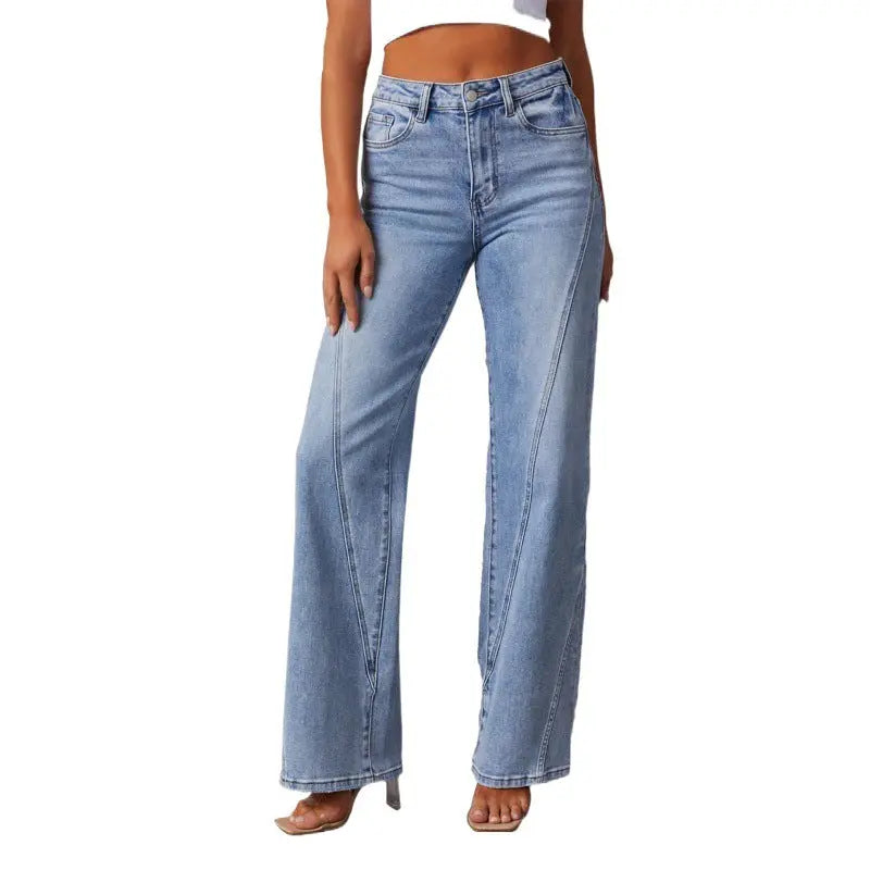 Womens Denim Pants Teemdrop