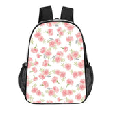 Transparent Floral Print Pattern Back Pack - The Aurora Touch