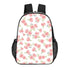 Transparent Floral Print Pattern Back Pack - The Aurora Touch