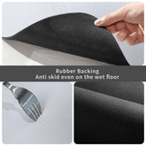 Vegan Leather Waterproof Pet Food Mat - The Aurora Touch