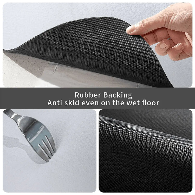 Vegan Leather Waterproof Pet Food Mat - The Aurora Touch