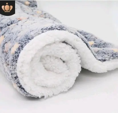 Adorable Soft Pet Cozy Blankets | Great for Dog & Cat CJ