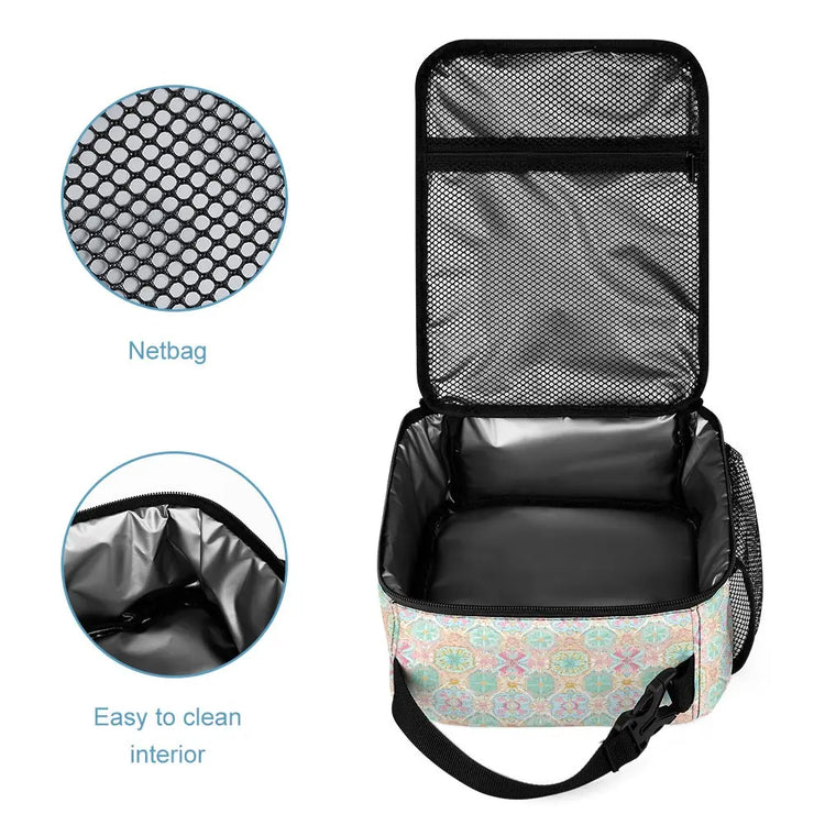 Floral Pastel All Over Print Bag Set - The Aurora Touch
