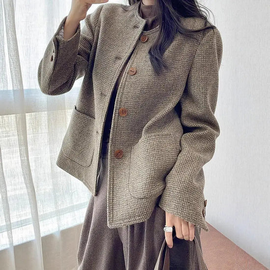 Elegant Womens Vintage Coat