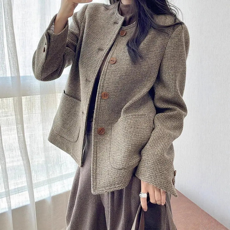 Elegant Womens Vintage Coat