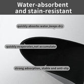 Vegan Leather Waterproof Pet Food Mat - The Aurora Touch