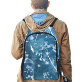 Hand Design Print Fabric Backpack - The Aurora Touch