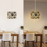 Celestial Design Drum Chandelier - The Aurora Touch