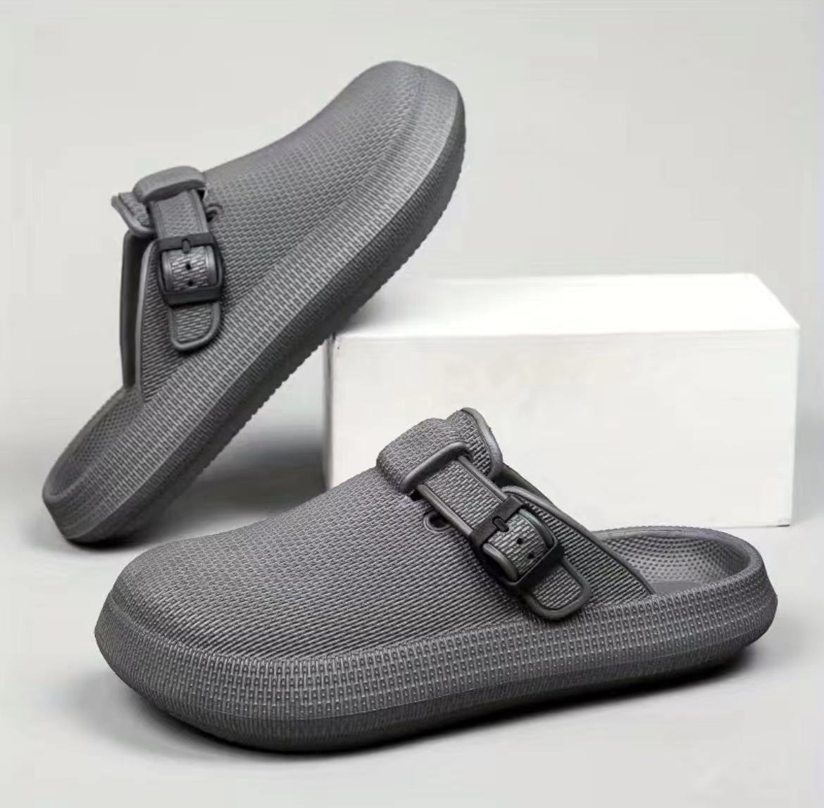 Indoor/Outdoor Home Slippers Lightweight Soft Sole EV Shoes