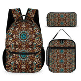 Artistic Pattern Three Piece Bag Set - The Aurora Touch