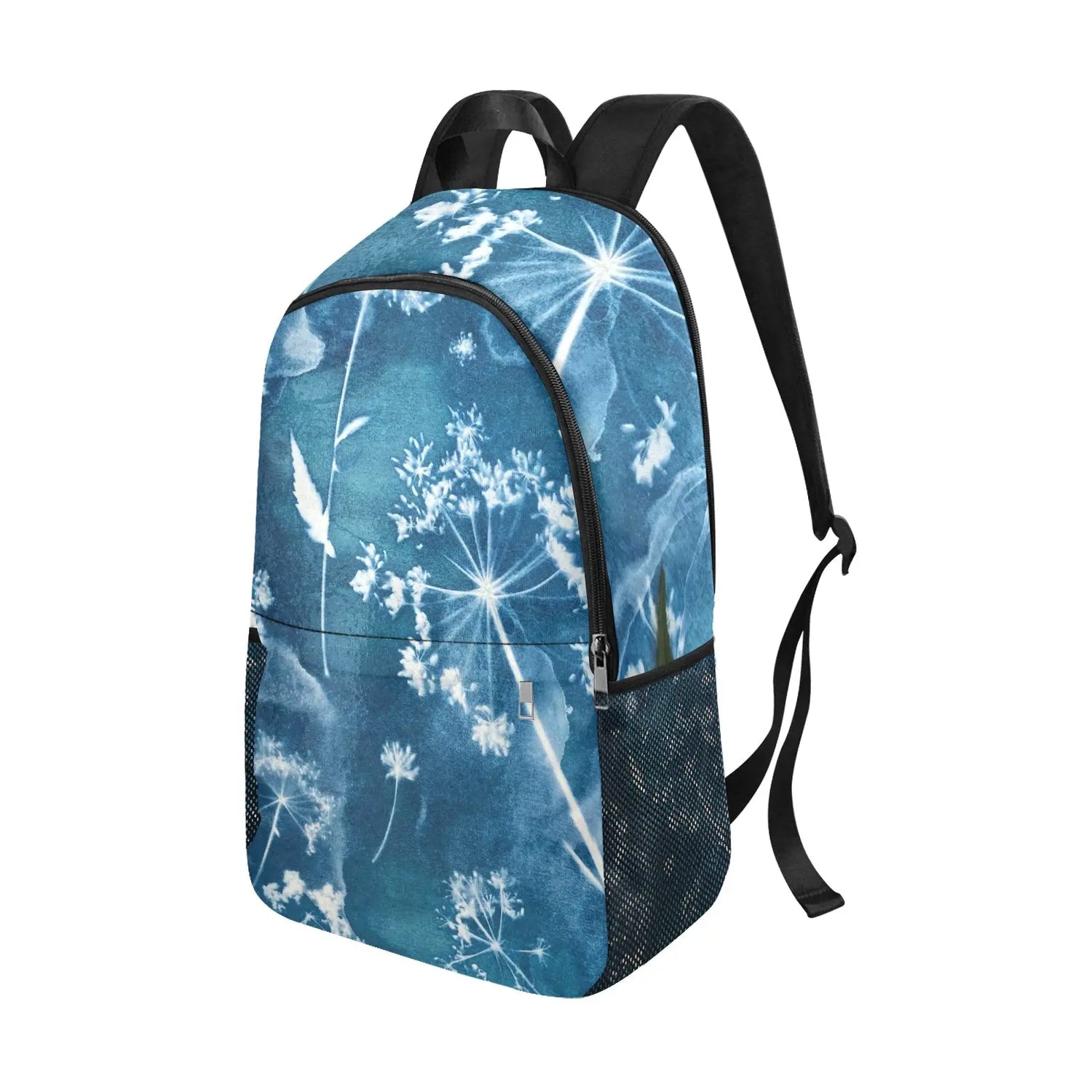Hand Design Print Fabric Backpack - The Aurora Touch
