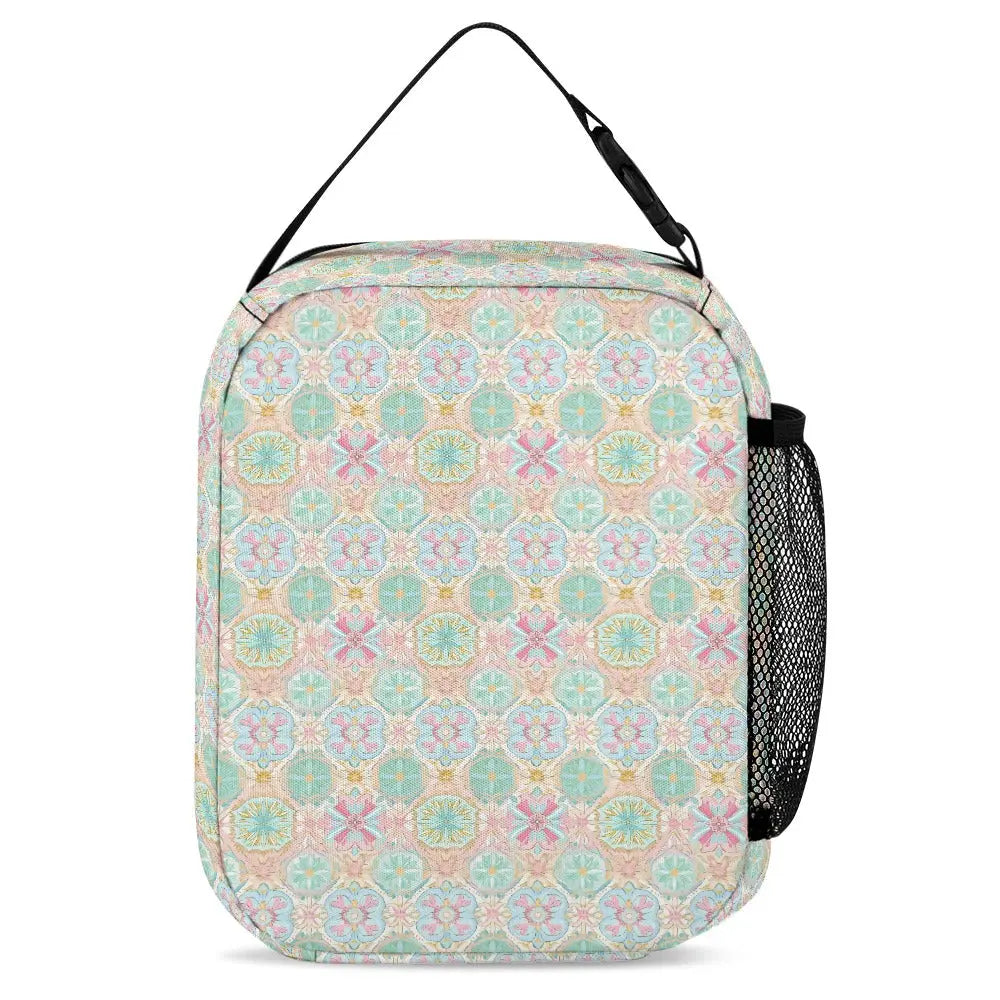 Floral Pastel All Over Print Bag Set - The Aurora Touch