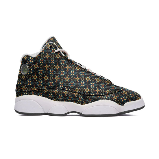 Geometric Pattern Unisex Stylish Trendy Sneakers Printy6