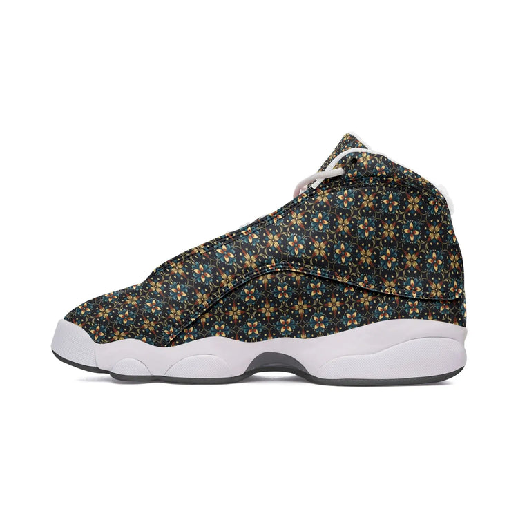 Geometric Pattern Unisex Stylish Trendy Sneakers Printy6