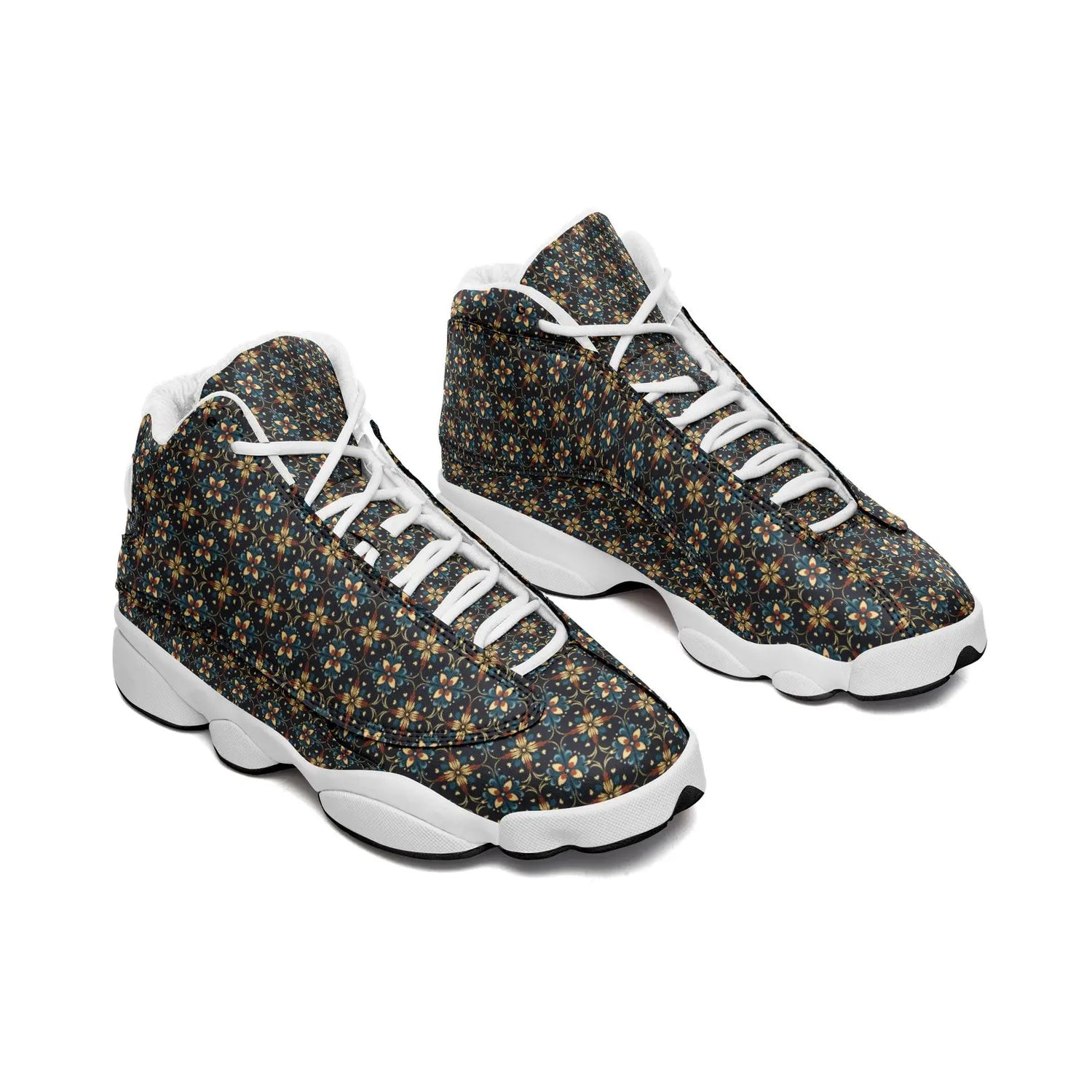 Geometric Pattern Unisex Stylish Trendy Sneakers Printy6