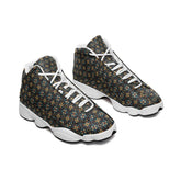 Geometric Pattern Unisex Stylish Trendy Sneakers Printy6