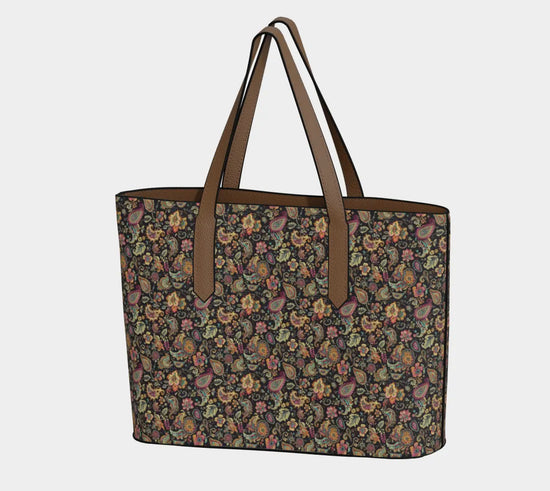 Pretty Paisley Designed Tote Bag - The Aurora Touch