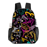 Trendy Colorful Transparent Design Back Pack - The Aurora Touch
