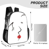 Unique Artistic Print Transparent Carry Bag - The Aurora Touch