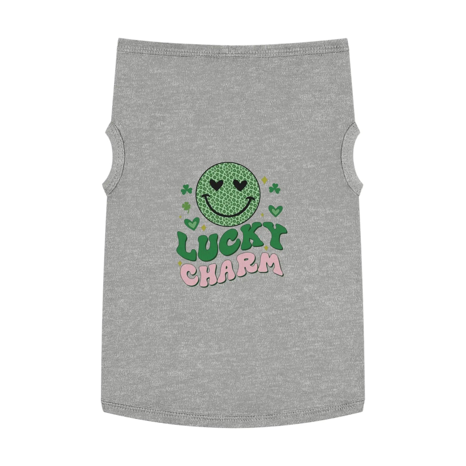 Lucky Charm Pet Tank Top, Dog Shirt, Cat Apparel, Cute Pet Clothing, St. Patrick&
